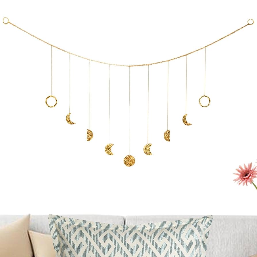 Amazon.co.jp: 月の満ち欠け 壁掛け | 自由奔放に生きる装飾